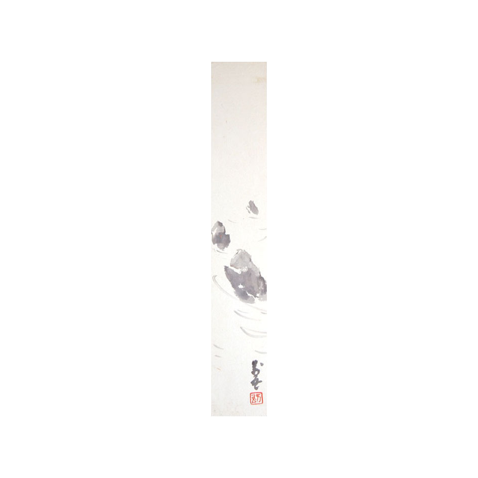 「小林萬吾 自筆短冊」