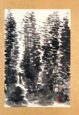 「近藤浩一路 自筆画」