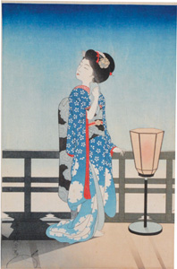 吉川観方「観方創作版画　第壹集　月」