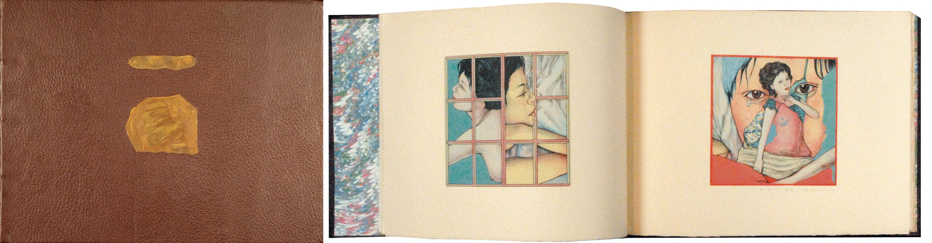“田村文男　石版画集 色彩草稿” 