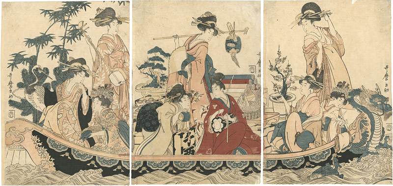 Utamaro “Boating (tentative title)”