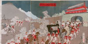 小国政「朝鮮京城之小戦図」