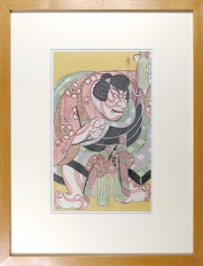 Tsuruya Kokei / Kabuki scene from Kurumabiki : Ichikawa Danjuro as Umeo-maru