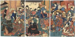 Kuniyoshi / 御慰子供助六狂言之図 [御慰子供助六狂言之図]