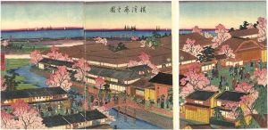 国芳「横浜廓之図」