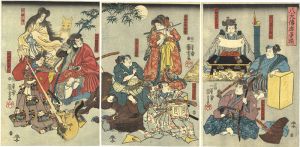 国芳「八犬伝忠勇揃」