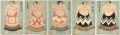Sumo Wrestler : set of 5