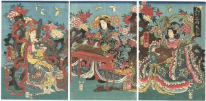 Kunisato / Doll - Beautiful Women from Three Countries [人形三国美人合]