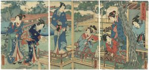 国周「箱根七湯之内 塔之澤」