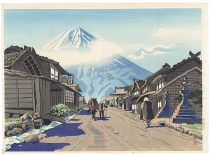 鶴田吾郎「富士山遠望（仮）」