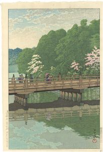 Kawase Hasui / Benkei Bridge, Akasaka