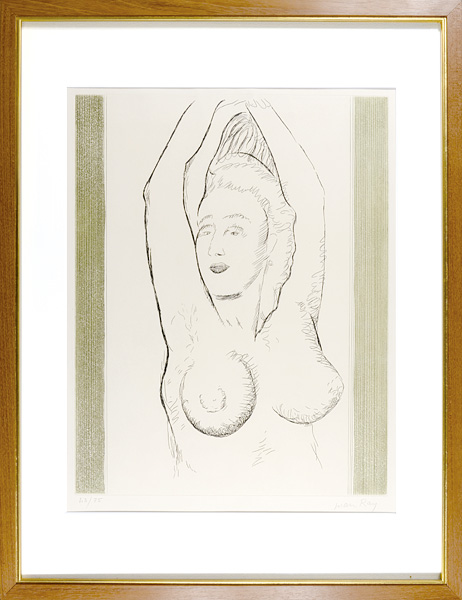 マン・レイ「銅版画集「La Ballade des Dames hors du temps」より」