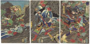 豊臣三韓征伐之図
