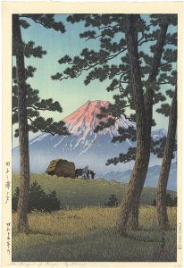 Kawase Hasui / Evening at Tagonoura