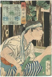 芳年「魁題百撰相　土屋惣蔵」