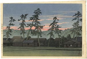 東海道風景選集　東海道 嶋田