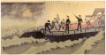 A Torpedo Boat Fires a Torpedo