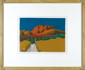 畦地梅太郎「黒姫山」