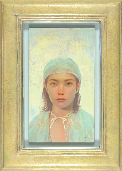 松村繁「雪花」