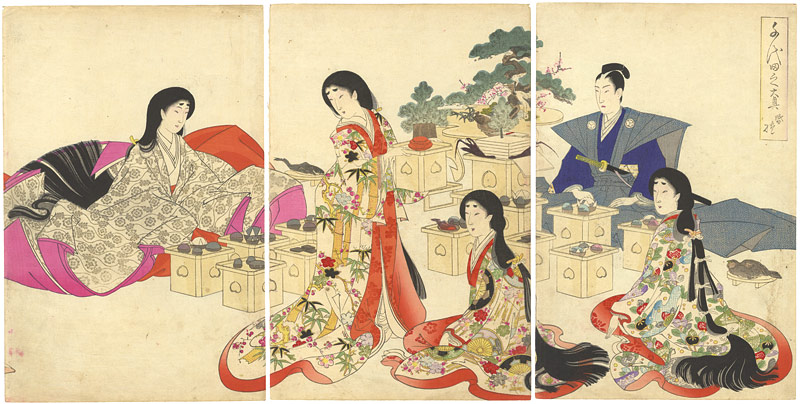 周延「千代田之大奥　婚礼」