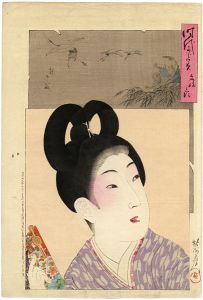 Chikanobu / Mirror of the Ages / Lady of the Bunsei Era [時代かがみ　文政之頃]