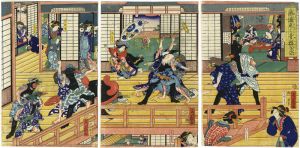 芳藤「廓通色々青楼全盛」