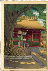 石渡江逸（庄一郎）「鶴見の観音」