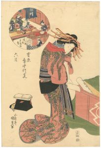国貞初代「吉原年中行事　六月」