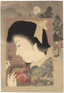 山本昇雲「今すがた　すずし顔」