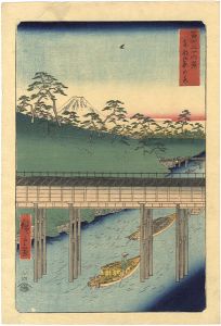 広重初代「冨士三十六景　東都御茶の水」
