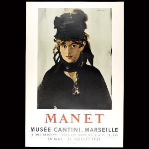 「エドゥアール・マネ 展覧会ポスター」