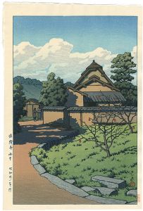 Kawase Hasui / 法隆寺西里