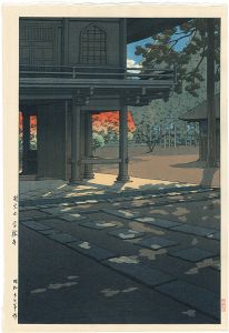 Kawase Hasui / 野火止平林寺