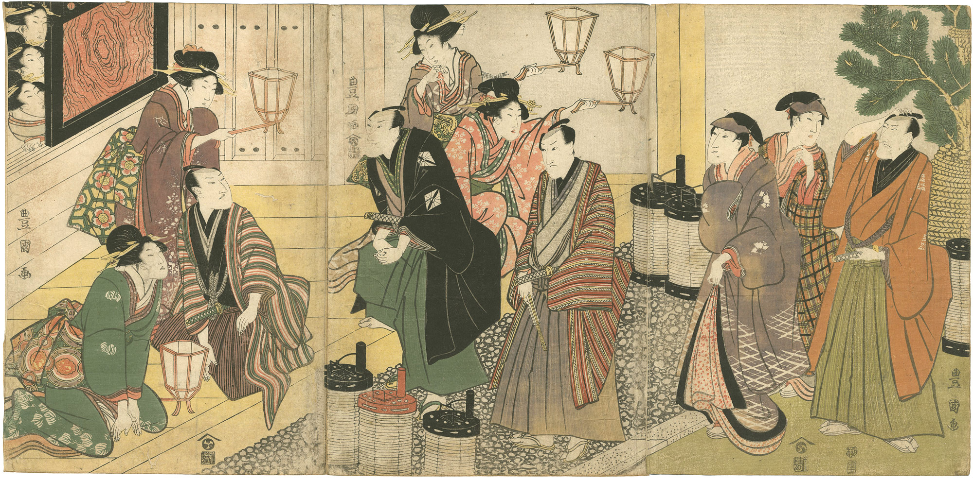 豊国初代「役者絵」