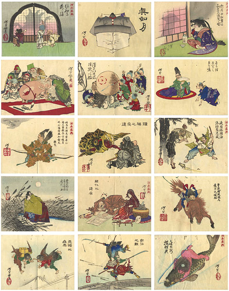 Yoshitoshi “Sketches by Yoshitoshi”