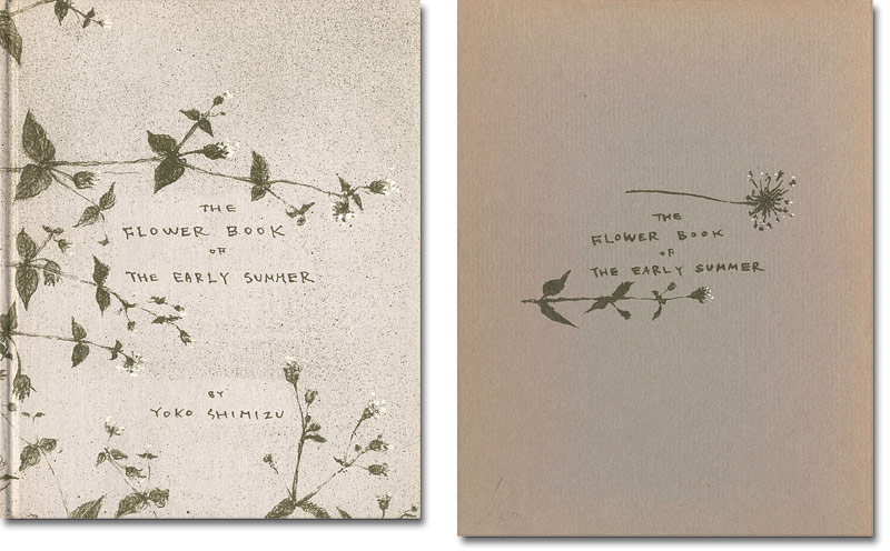 “THE FLOWER BOOK OF THE EARLY SUMMER” Shimizu Yoko
