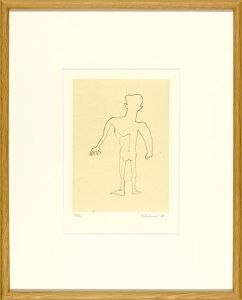 浜田知明「小さな版画集より　背中」