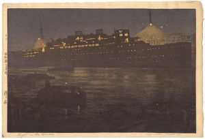 Yoshida Hiroshi / Night in the Harbor