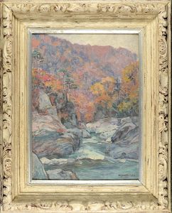 Yoshida Hiroshi / Painting : Valley of Autumn