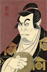 Tsuruya Kokei / 『対面』より二世尾上松緑の工藤祐経