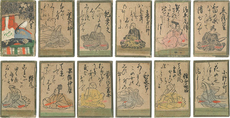 “KARUTA (Ogura Anthology of One Hundred Tanka‐poems by One Hundred Poets)”