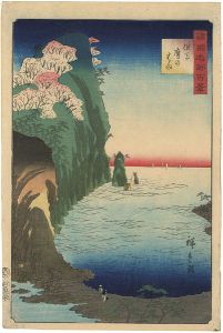 諸国名所百景　但馬鷹のはま
