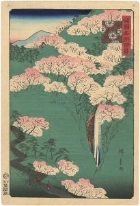 諸国名所百景　大和よし野山
