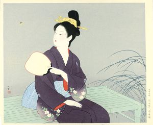 上村松園「蛍」