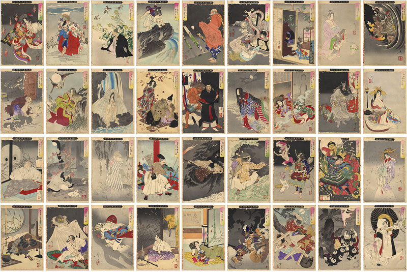 Yoshitoshi “New Forms of 36 Ghosts”