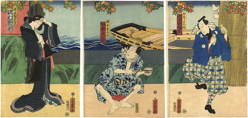芳幾「隅田川浮世の鏡」