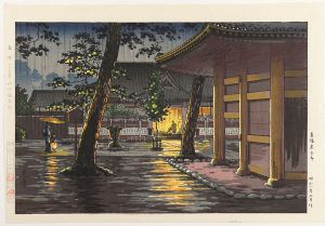 土屋光逸「高輪 泉岳寺」