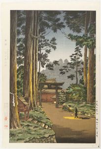 土屋光逸「日光 二荒山」