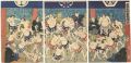 Kabuki Actors Print