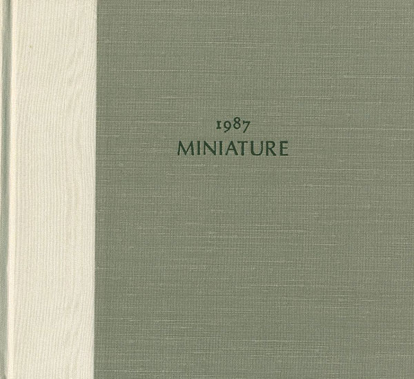 「ミニアチュール作品集 1987 ＭＩＮＩＡＴＵＲＥ」